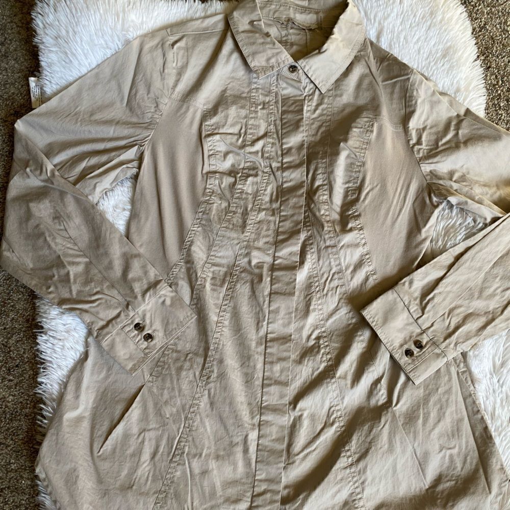 Soft Surroundings Button Front Shirt Size Small - Picture 2 of 8